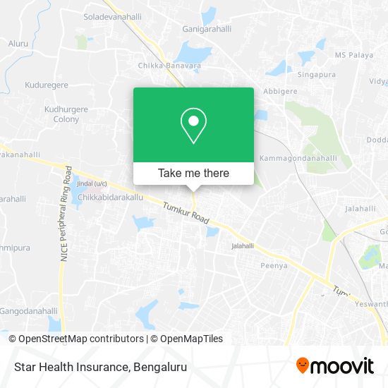 Star Health Insurance map