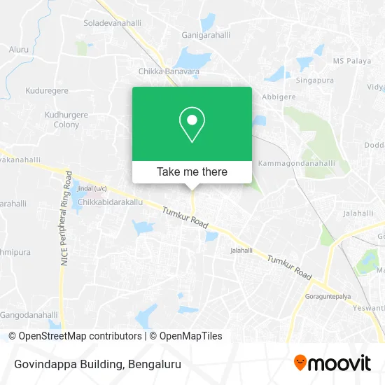 Govindappa Building map