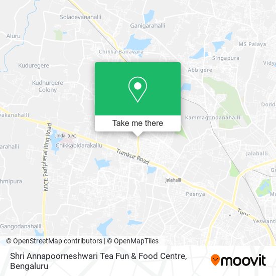 Shri Annapoorneshwari Tea Fun & Food Centre map