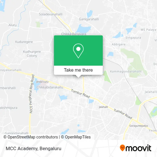 MCC Academy map