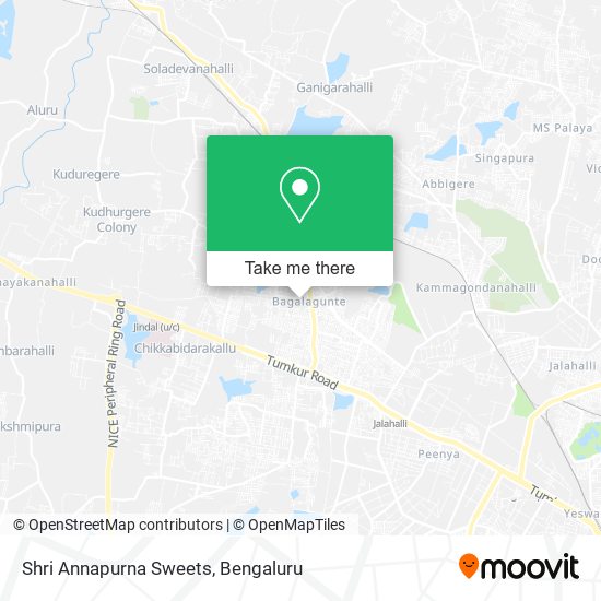 Shri Annapurna Sweets map