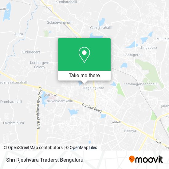 Shri Rjeshvara Traders map