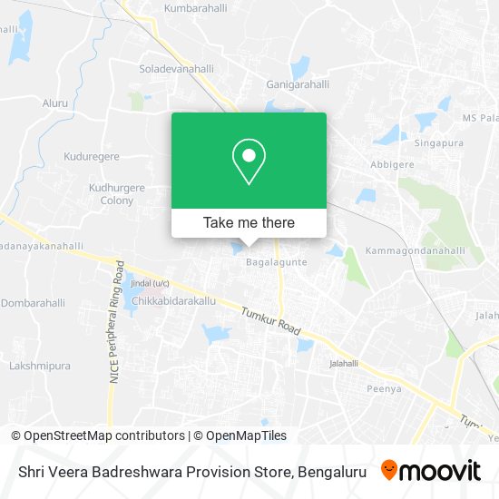 Shri Veera Badreshwara Provision Store map