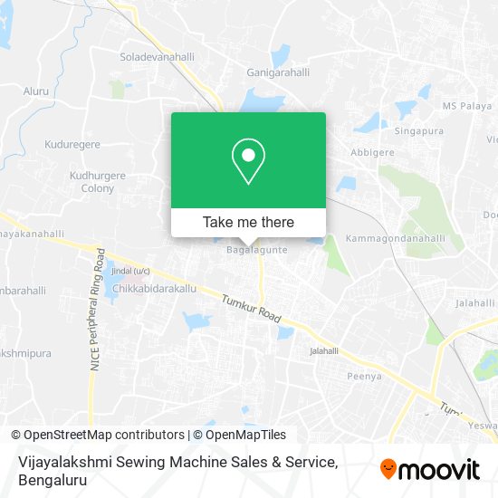 Vijayalakshmi Sewing Machine Sales & Service map