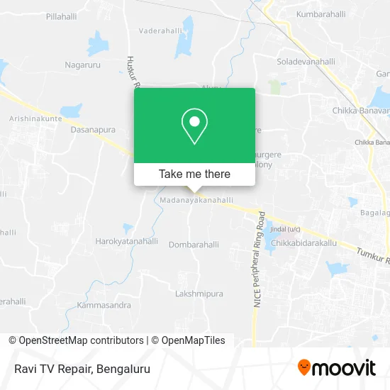 Ravi TV Repair map