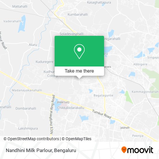 Nandhini Milk Parlour map