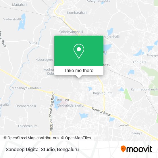 Sandeep Digital Studio map
