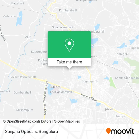 Sanjana Opticals map