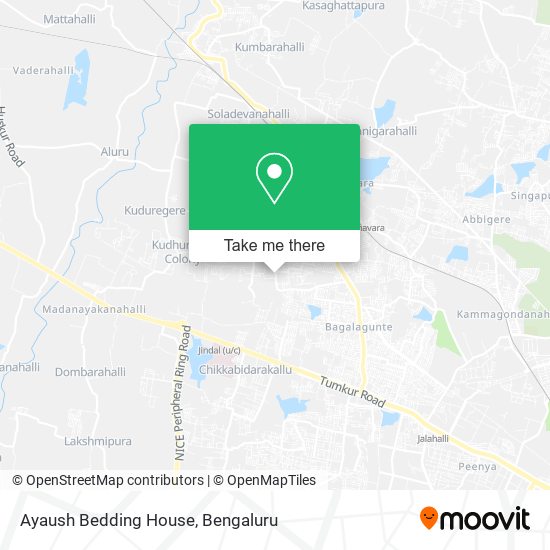 Ayaush Bedding House map