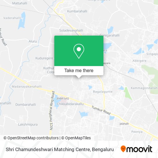 Shri Chamundeshwari Matching Centre map
