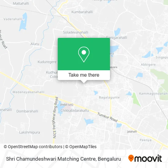 Shri Chamundeshwari Matching Centre map