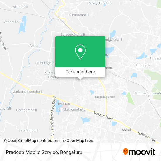 Pradheep Mobile Service map