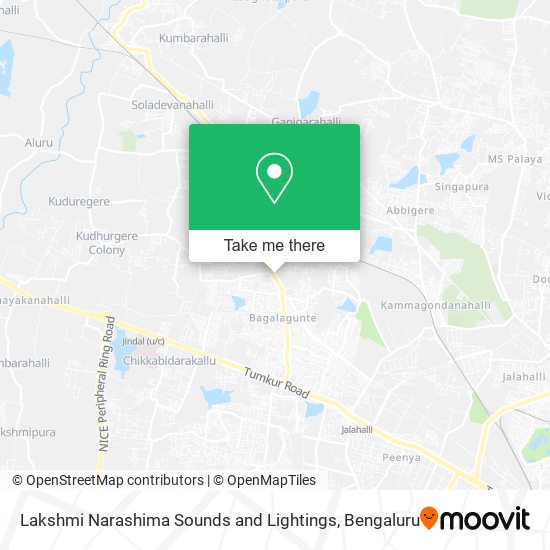 Lakshmi Narashima Sounds and Lightings map