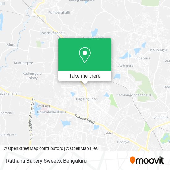 Rathana Bakery Sweets map