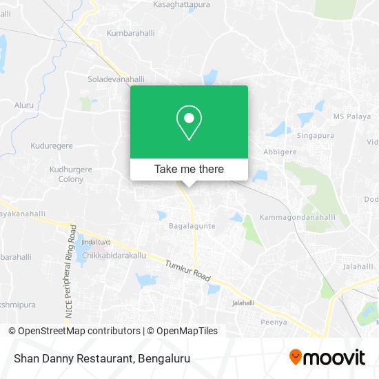 Shan Danny Restaurant map