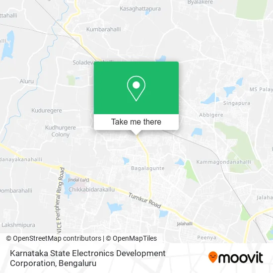 Karnataka State Electronics Development Corporation map