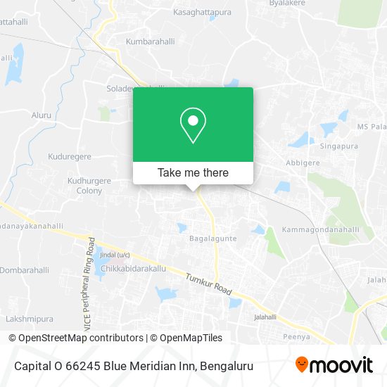 Capital O 66245 Blue Meridian Inn map