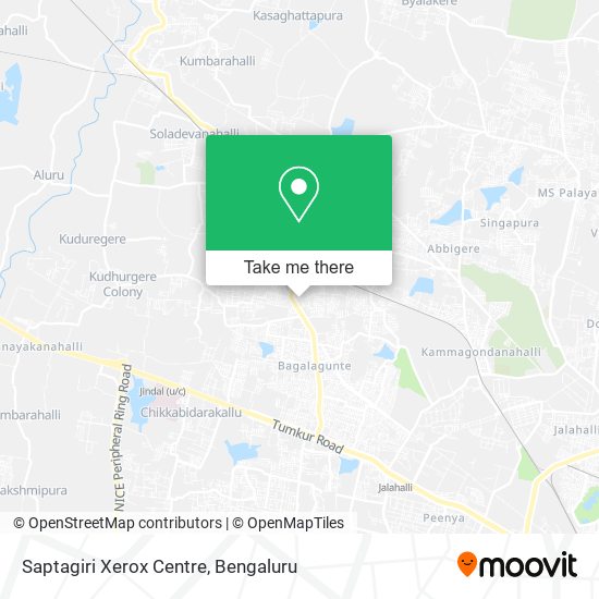 Saptagiri Xerox Centre map