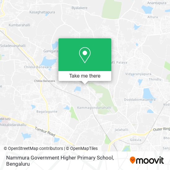 Nammura Government Higher Primary School map