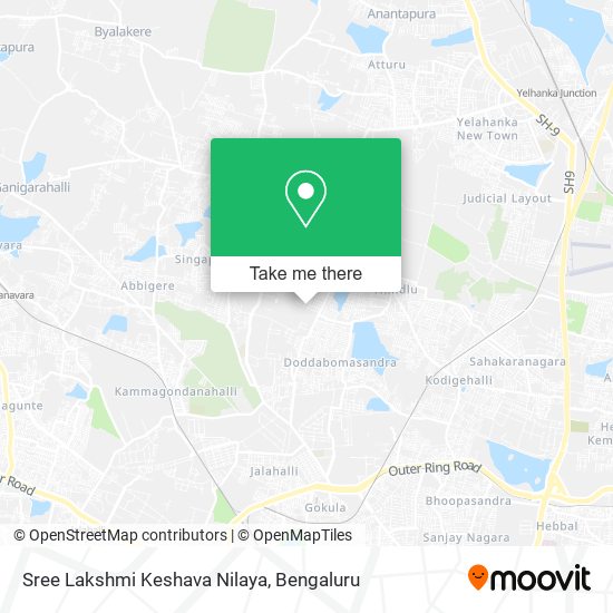 Sree Lakshmi Keshava Nilaya map