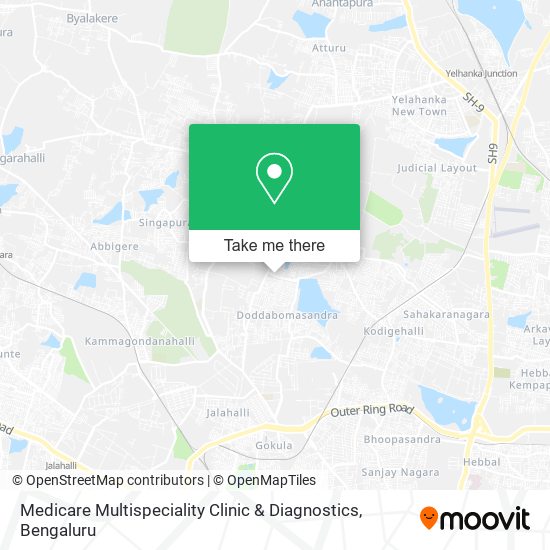 Medicare Multispeciality Clinic & Diagnostics map