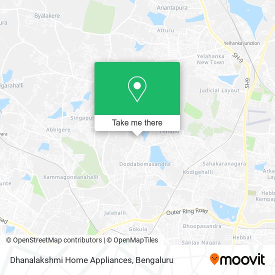 Dhanalakshmi Home Appliances map