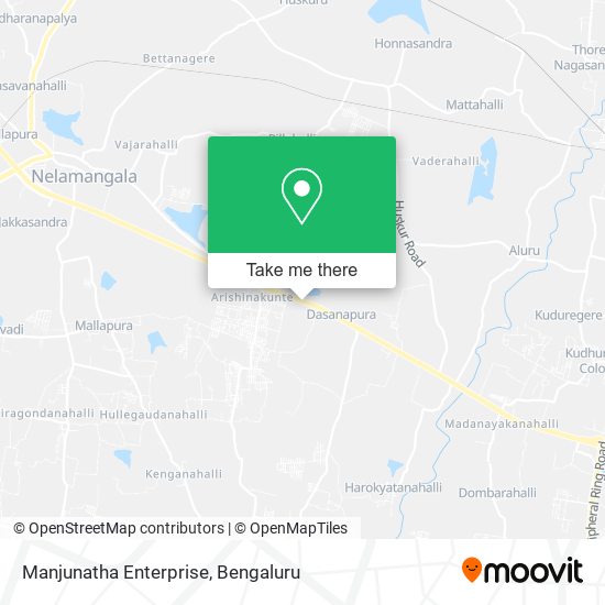 Manjunatha Enterprise map