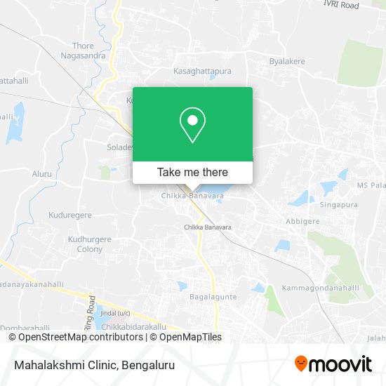 Mahalakshmi Clinic map