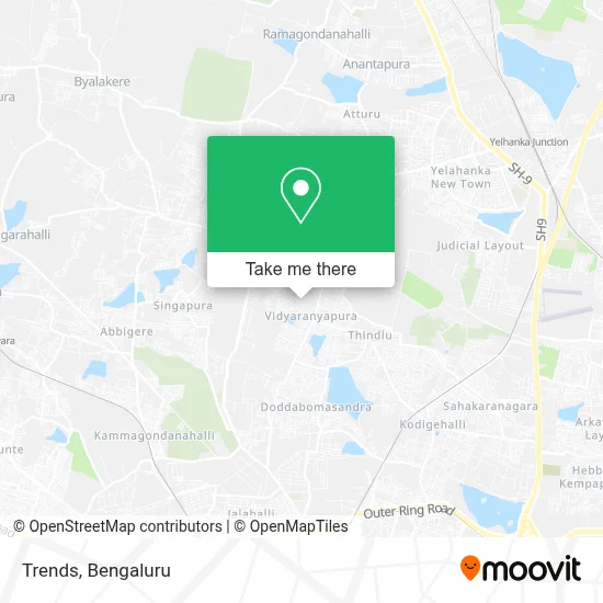 Trends map
