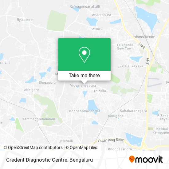 Credent Diagnostic Centre map