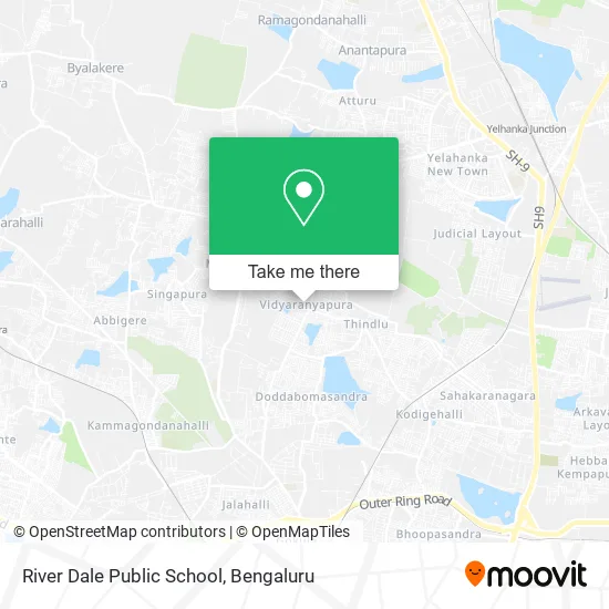 River Dale Public School map