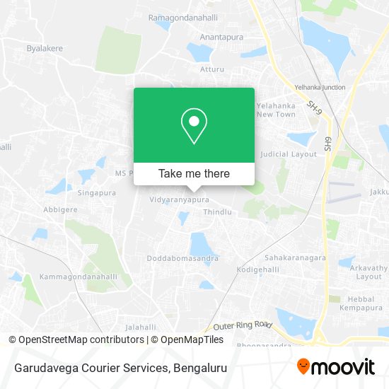 Garudavega Courier Services map