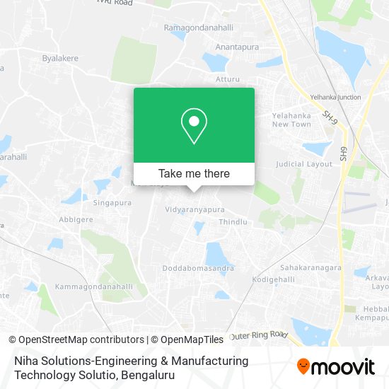 Niha Solutions-Engineering & Manufacturing Technology Solutio map