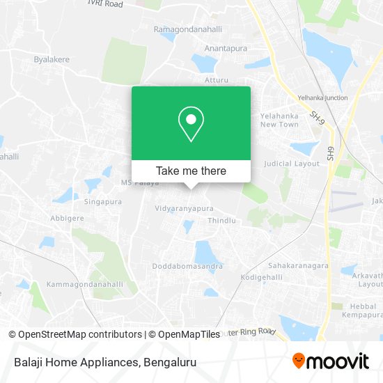 Balaji Home Appliances map