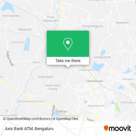 Axis Bank ATM map