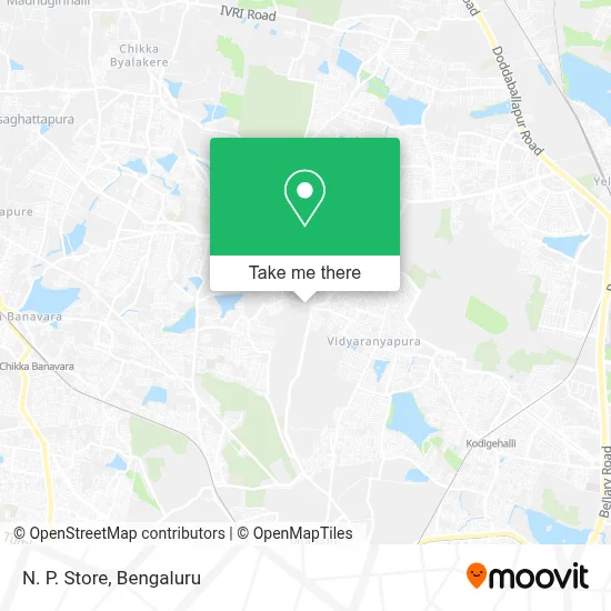 N. P. Store map