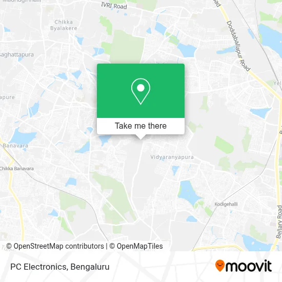 PC Electronics map