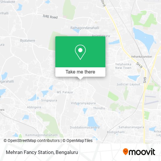 Mehran Fancy Station map