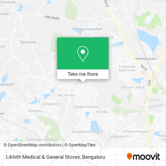 Likhith Medical & General Stores map