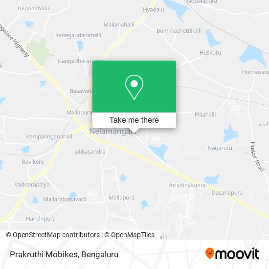 Prakruthi Mobikes map