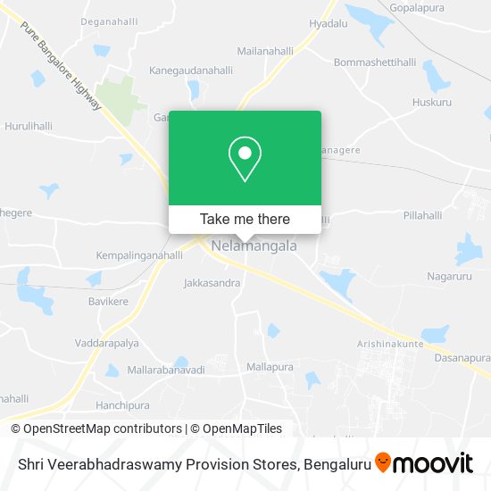 Shri Veerabhadraswamy Provision Stores map