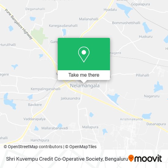 Shri Kuvempu Credit Co-Operative Society map