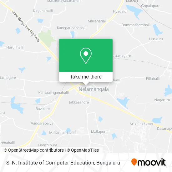 S. N. Institute of Computer Education map