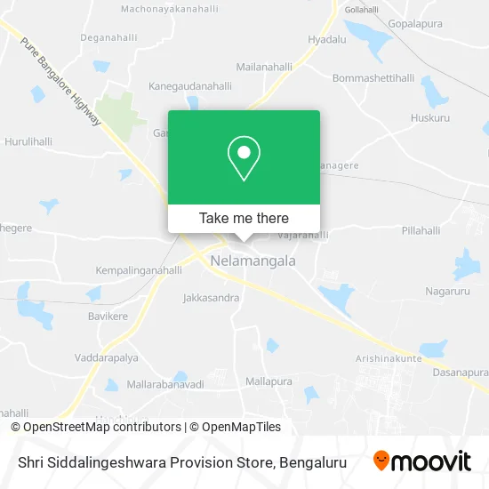 Shri Siddalingeshwara Provision Store map