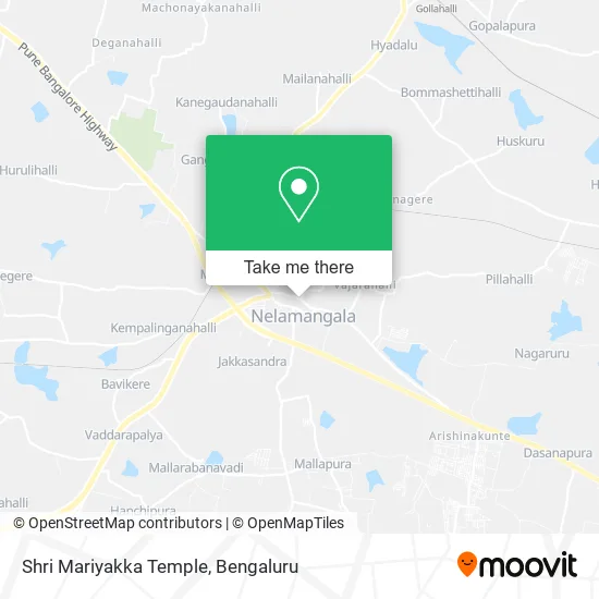 Shri Mariyakka Temple map