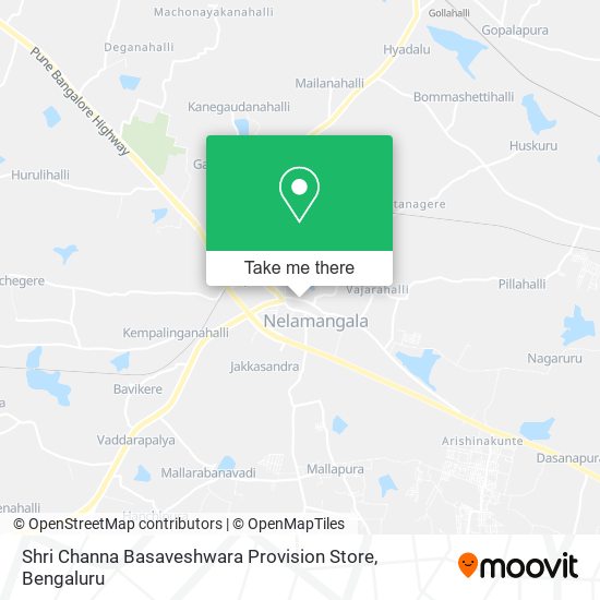 Shri Channa Basaveshwara Provision Store map