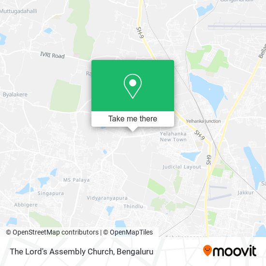 The Lord's Assembly Church map