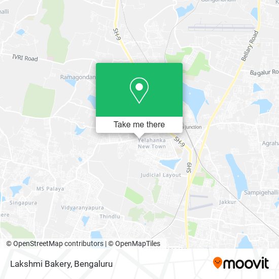 Lakshmi Bakery map