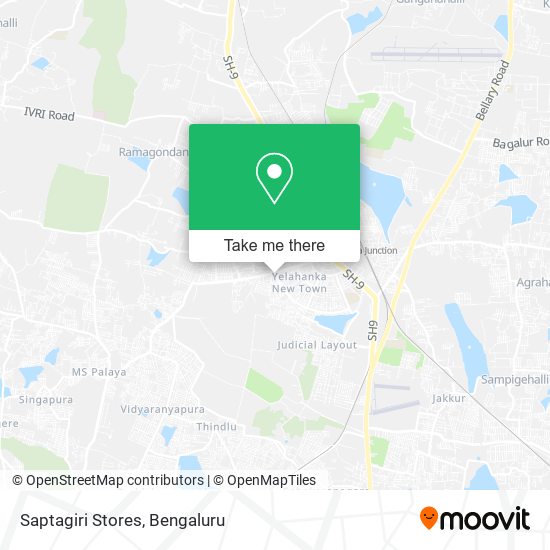 Saptagiri Stores map