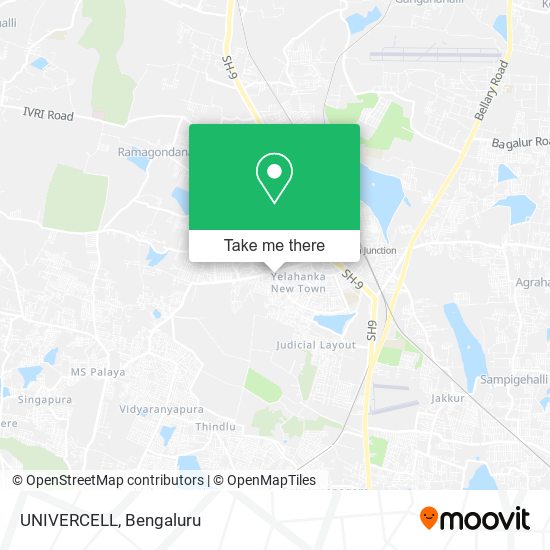 UNIVERCELL map